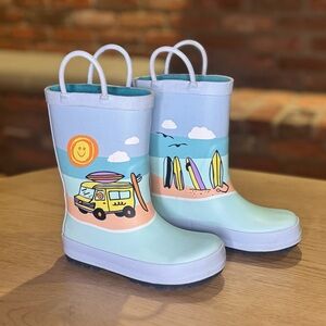 Kids Surf Van Rain Boots - Cat and Jack - Size Toddler 9 - Waterproof